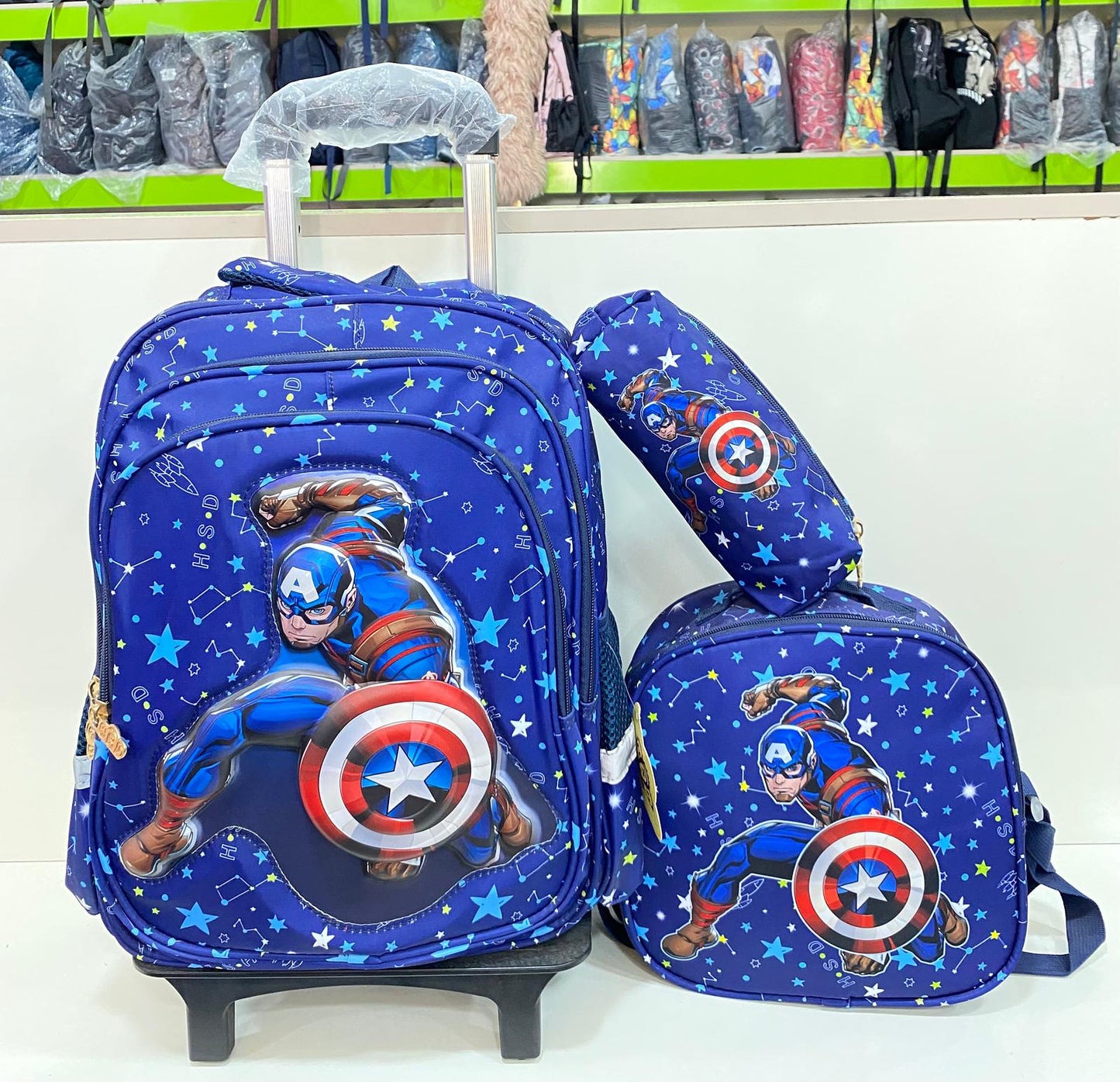 16inches 3in1 HSD Trolley School Bag