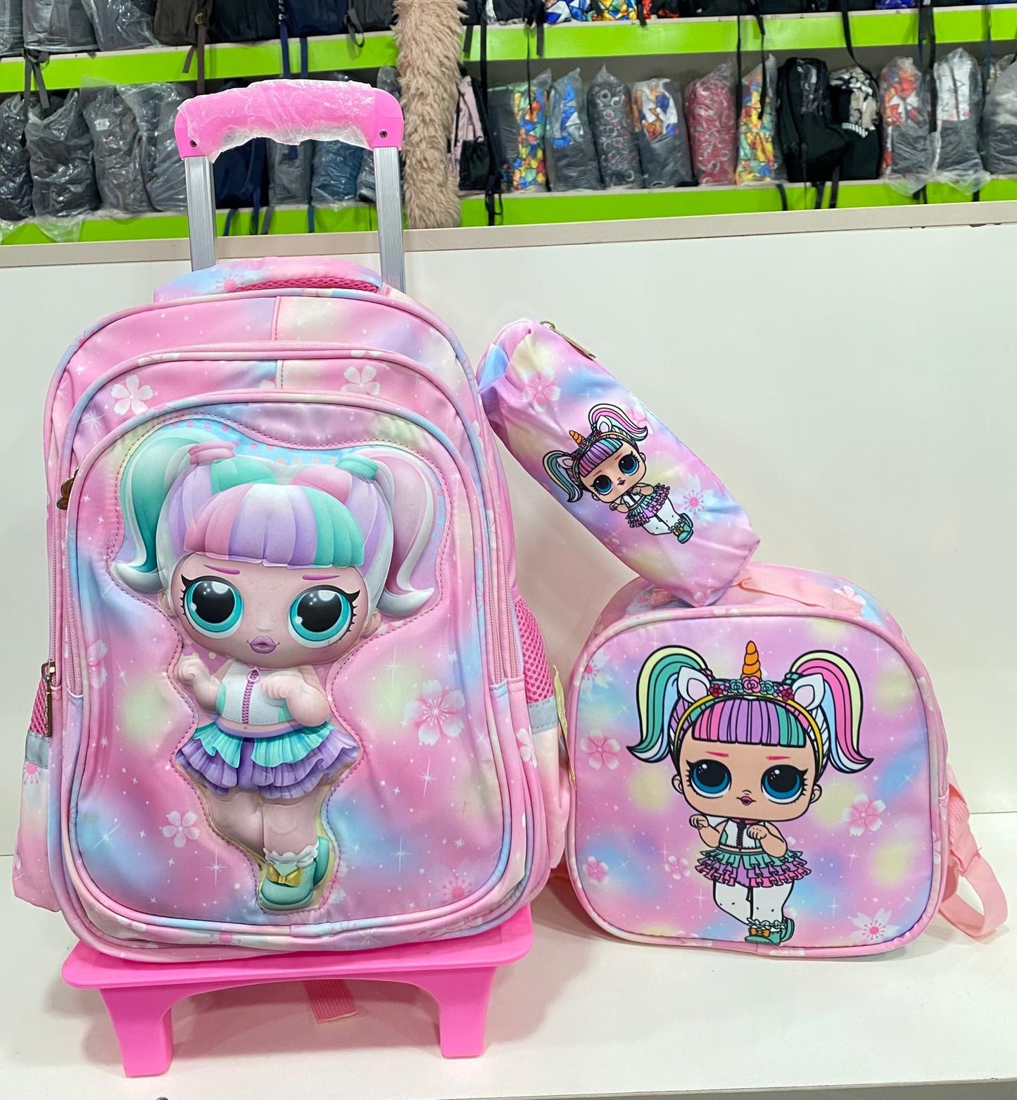 16inches 3in1 HSD Trolley School Bag