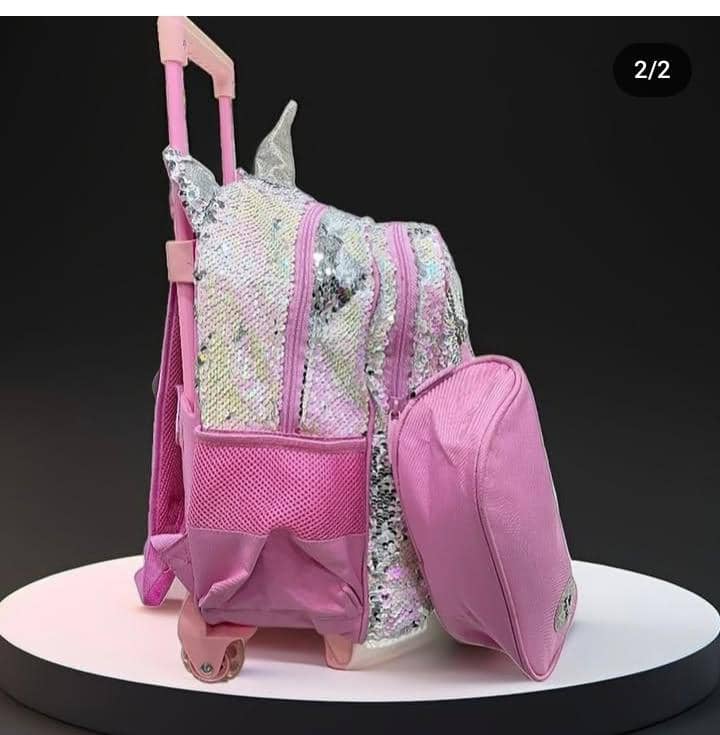 Glossy bird 14 inches 2in1 trolley set