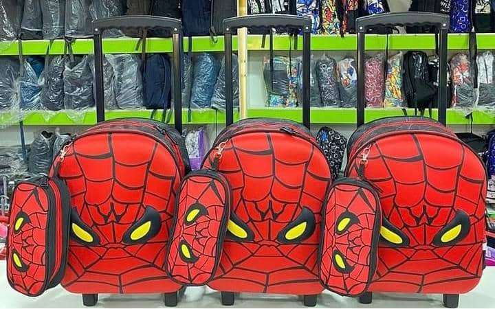 Glossy bird 14 inches 3in1 trolley set