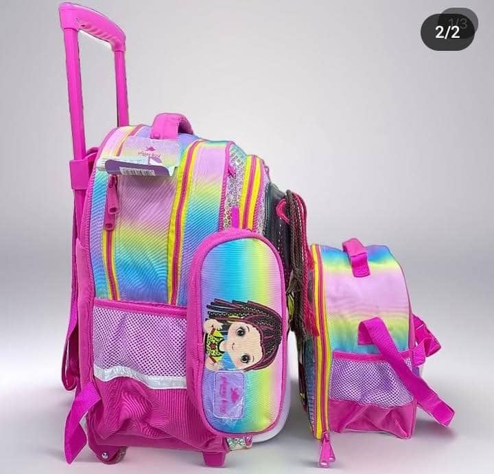 Glossy bird 17 inches 3in1 trolley set