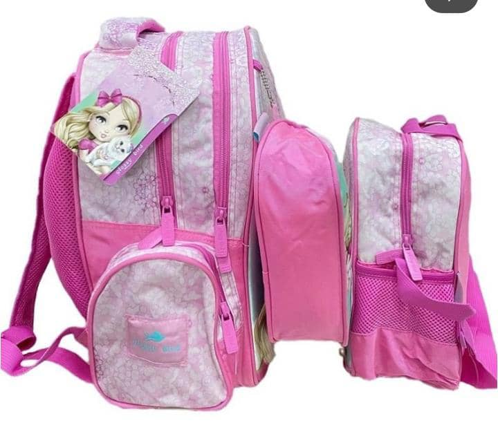 Glossy bird 16 inches 3in1 back bag set