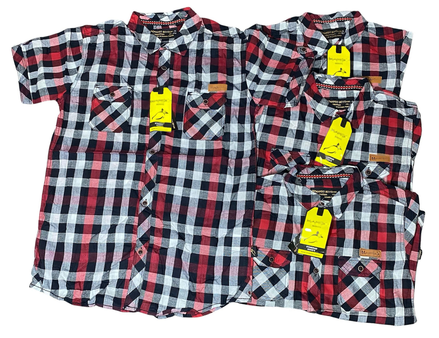 MANGO Brand Kiddies Bottoned Down Shirts