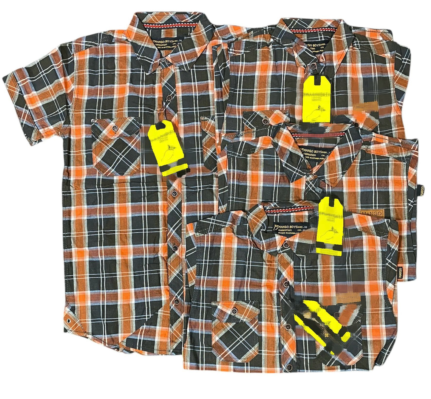 MANGO Brand Kiddies Buttoned Down Shirts