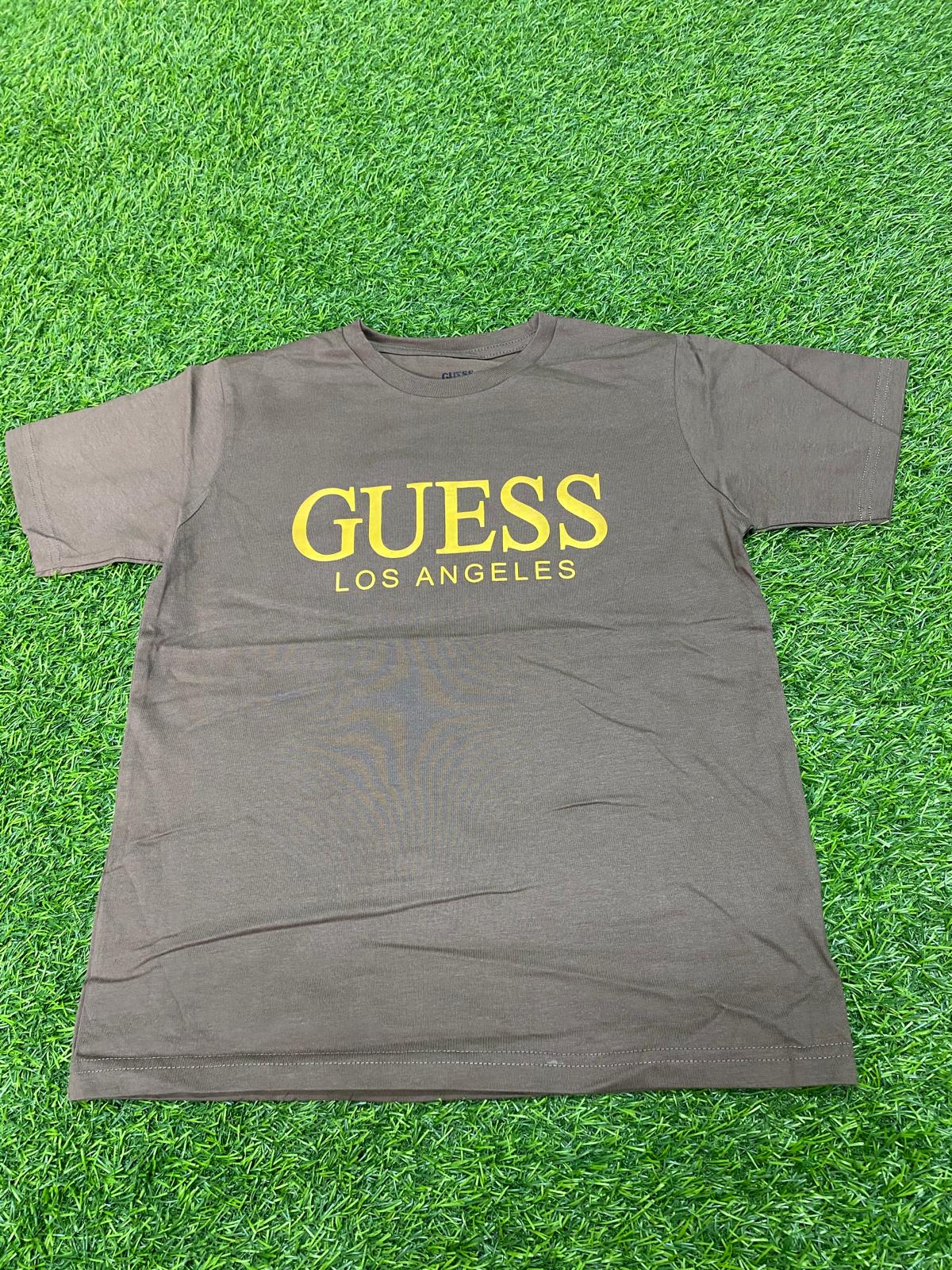 GUESS Brand Round Neck Polo