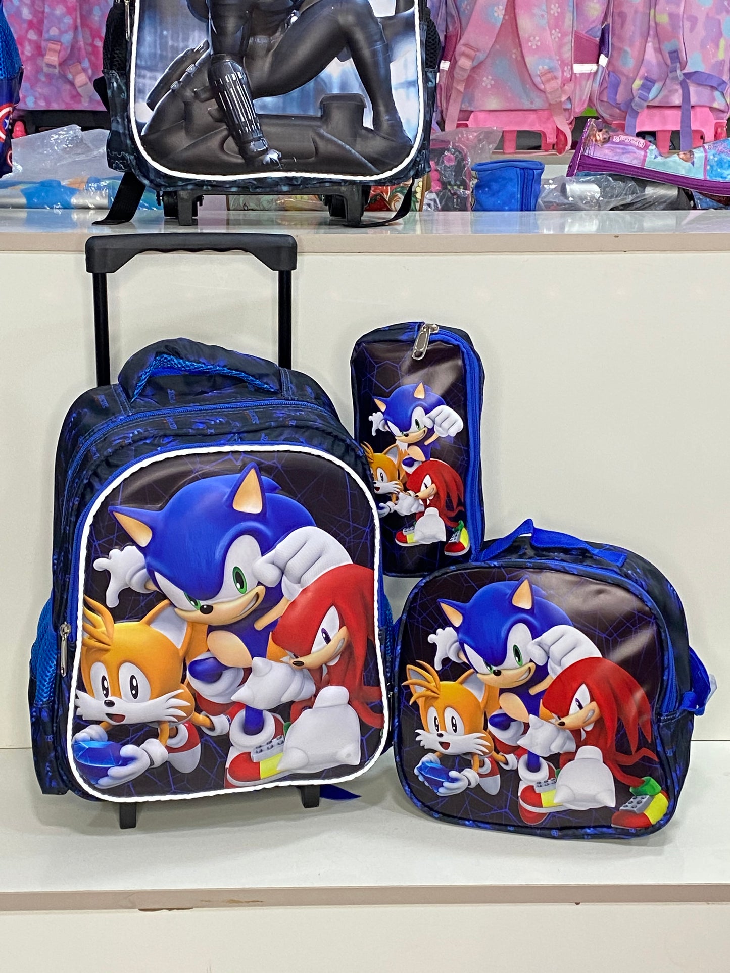 14inches 3in1 HSD Trolley School Bag
