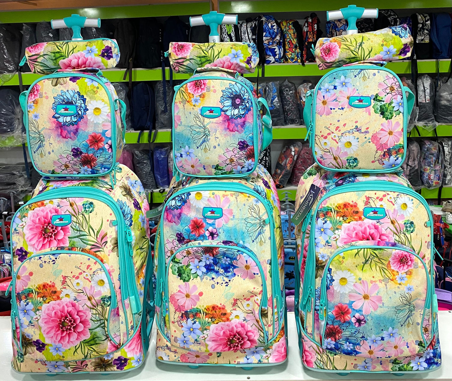 Big 3in1 Jasmine trolley set 18 inches