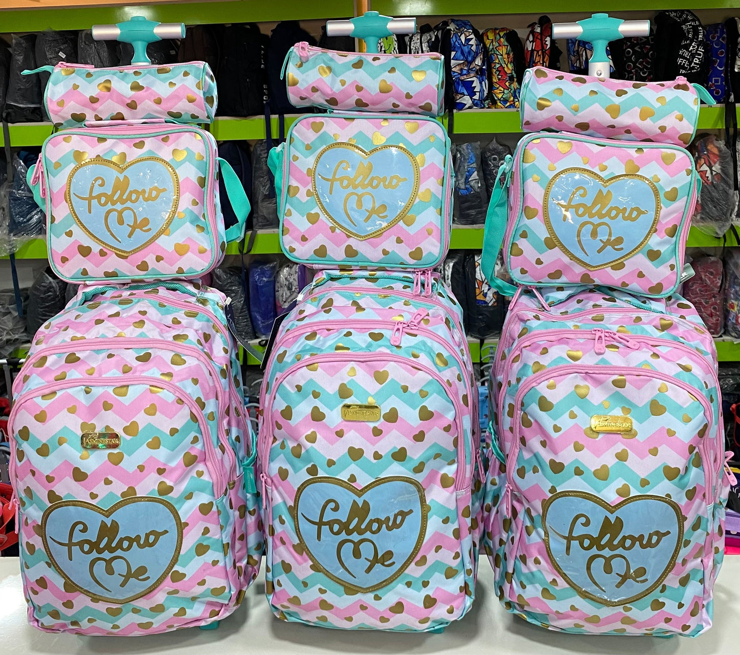 3in1 Jasmine trolley set 18 inches