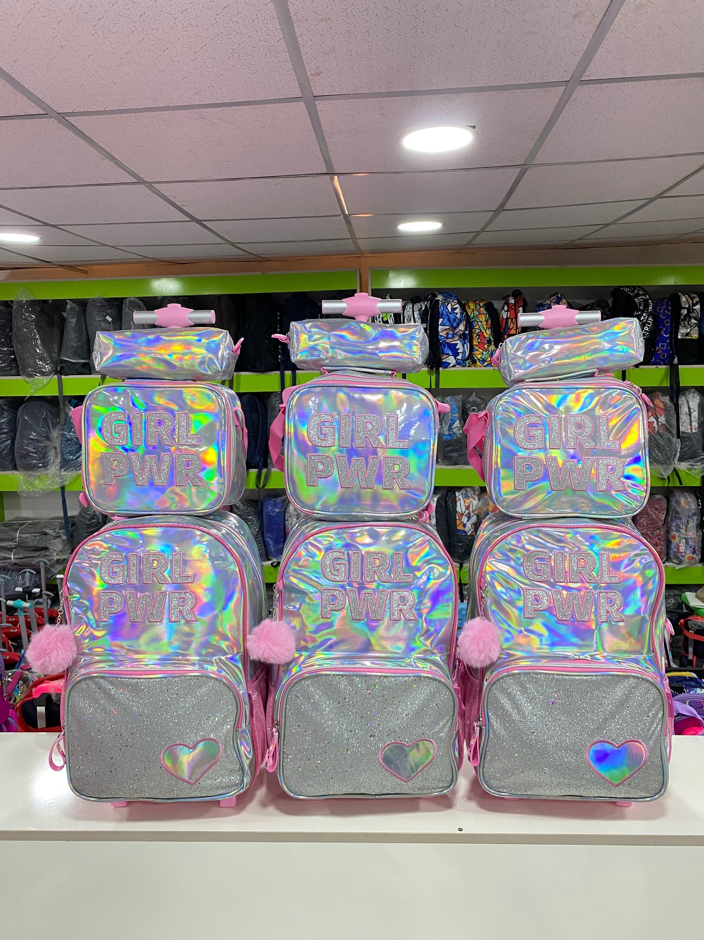 3in1 Jasmine trolley set 17 inches