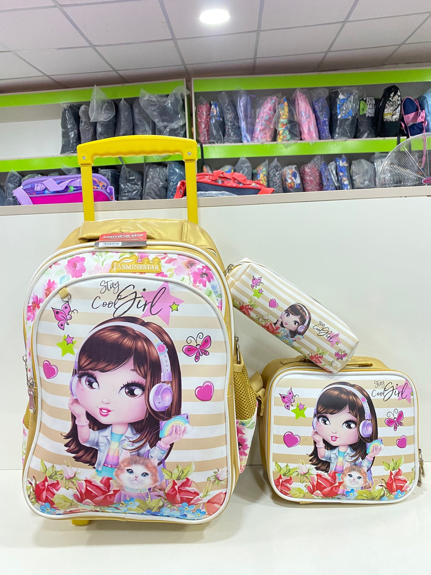 3in1 Jasmine trolley set 17 inches