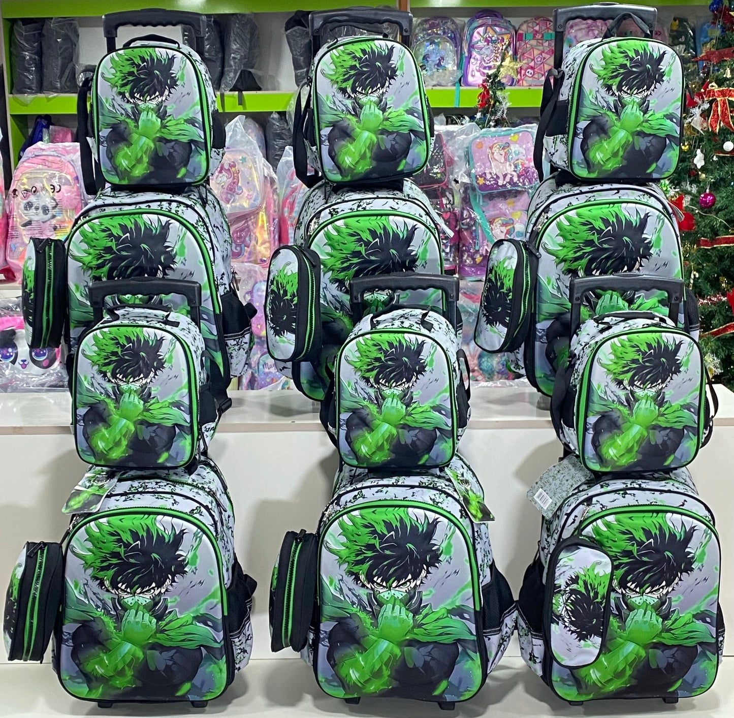 Glossy bird 17 inches 3in1 trolley Set