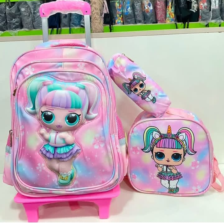 16 inches 3in1 DISNEY HSD TROLLEY SET