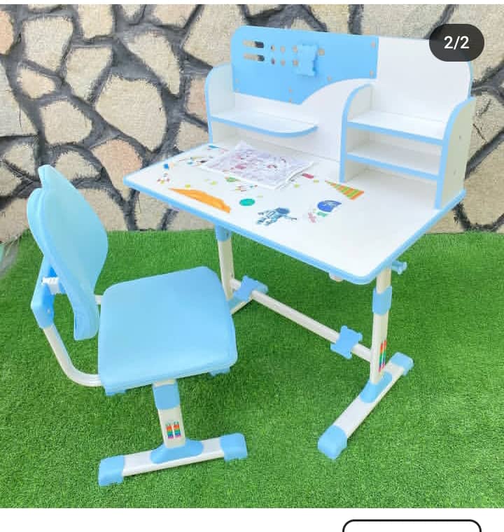 Adjustable table and chair set