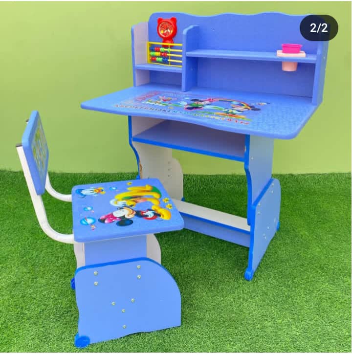 Adjustable table and chair set