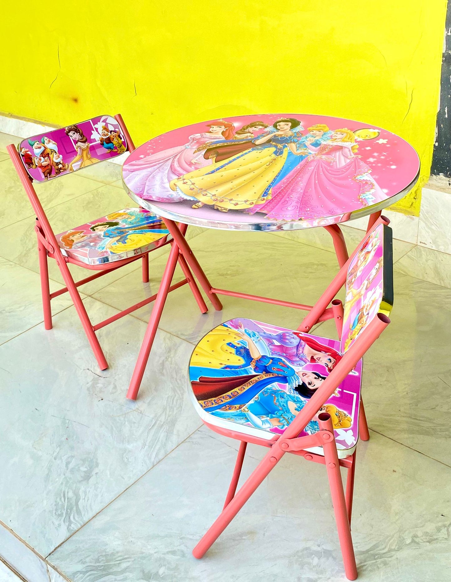 Toddler Foldable table and chairs set