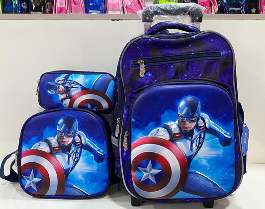 16inches 3in1 HSD Trolley School Bag
