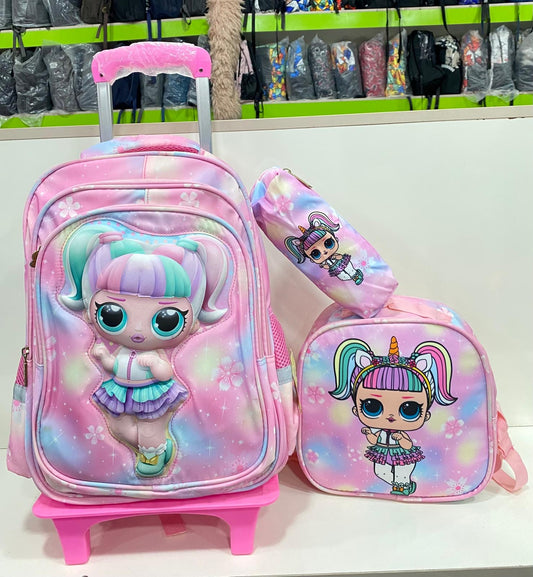16inches 3in1 HSD Trolley School Bag