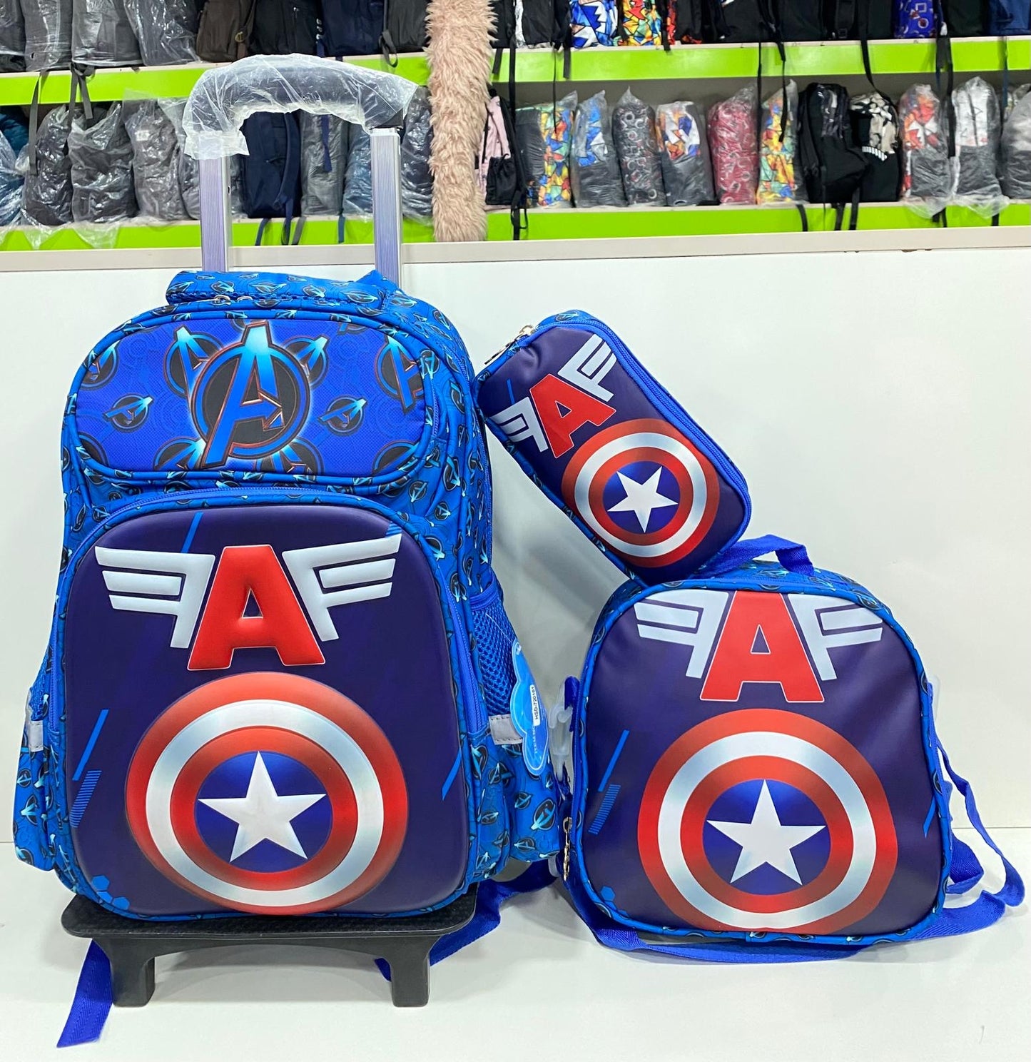 16inches 3in1 HSD Trolley School Bag