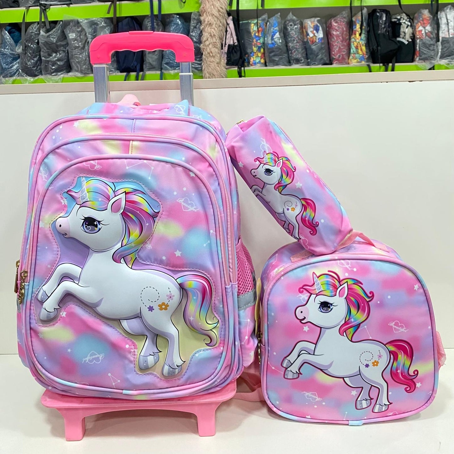 16inches 3in1 HSD Trolley School Bag
