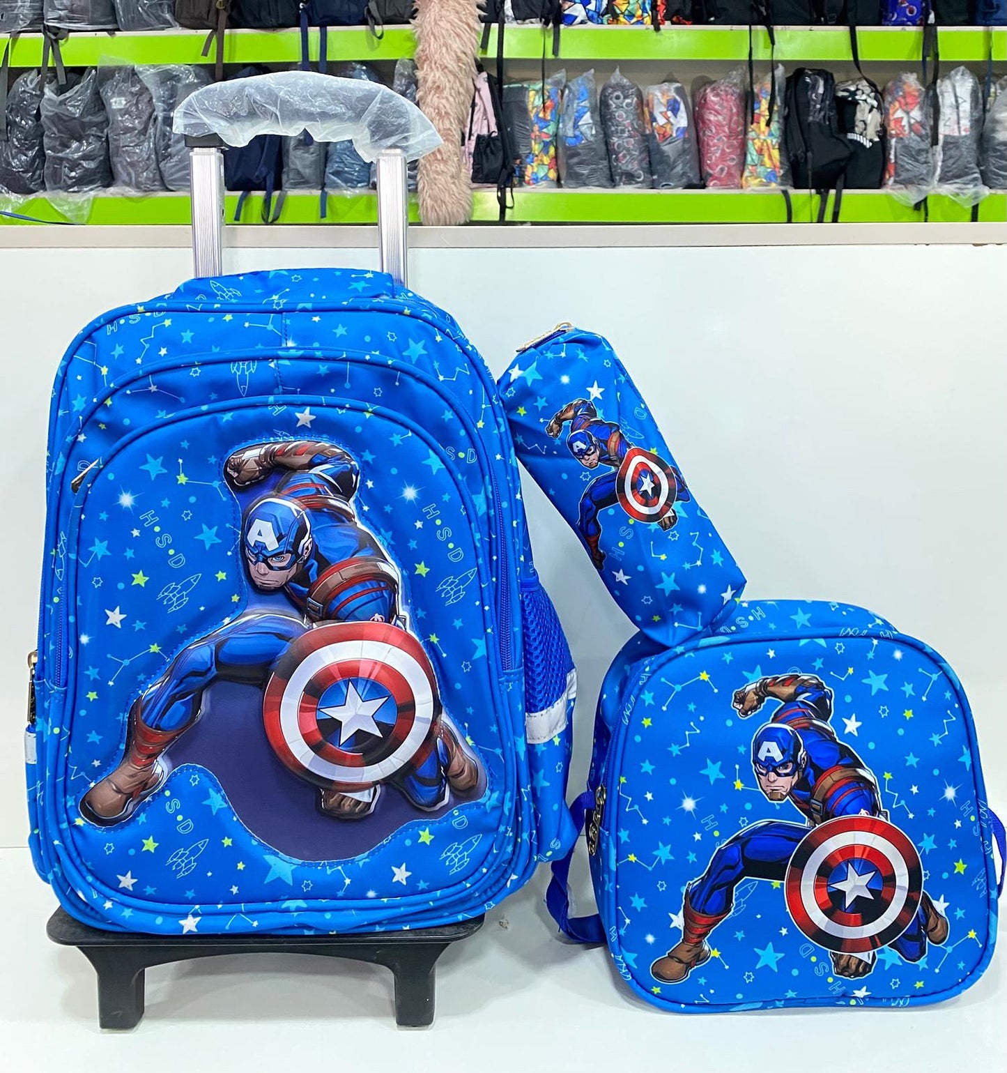 16inches 3in1 HSD Trolley School Bag