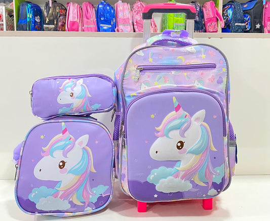 16inches 3in1 HSD Trolley School Bag
