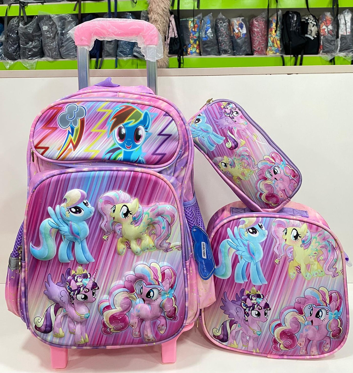 16inches 3in1 HSD Trolley School Bag