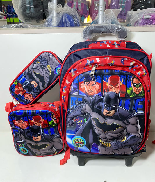 16Inches Boom Trolley School Bag