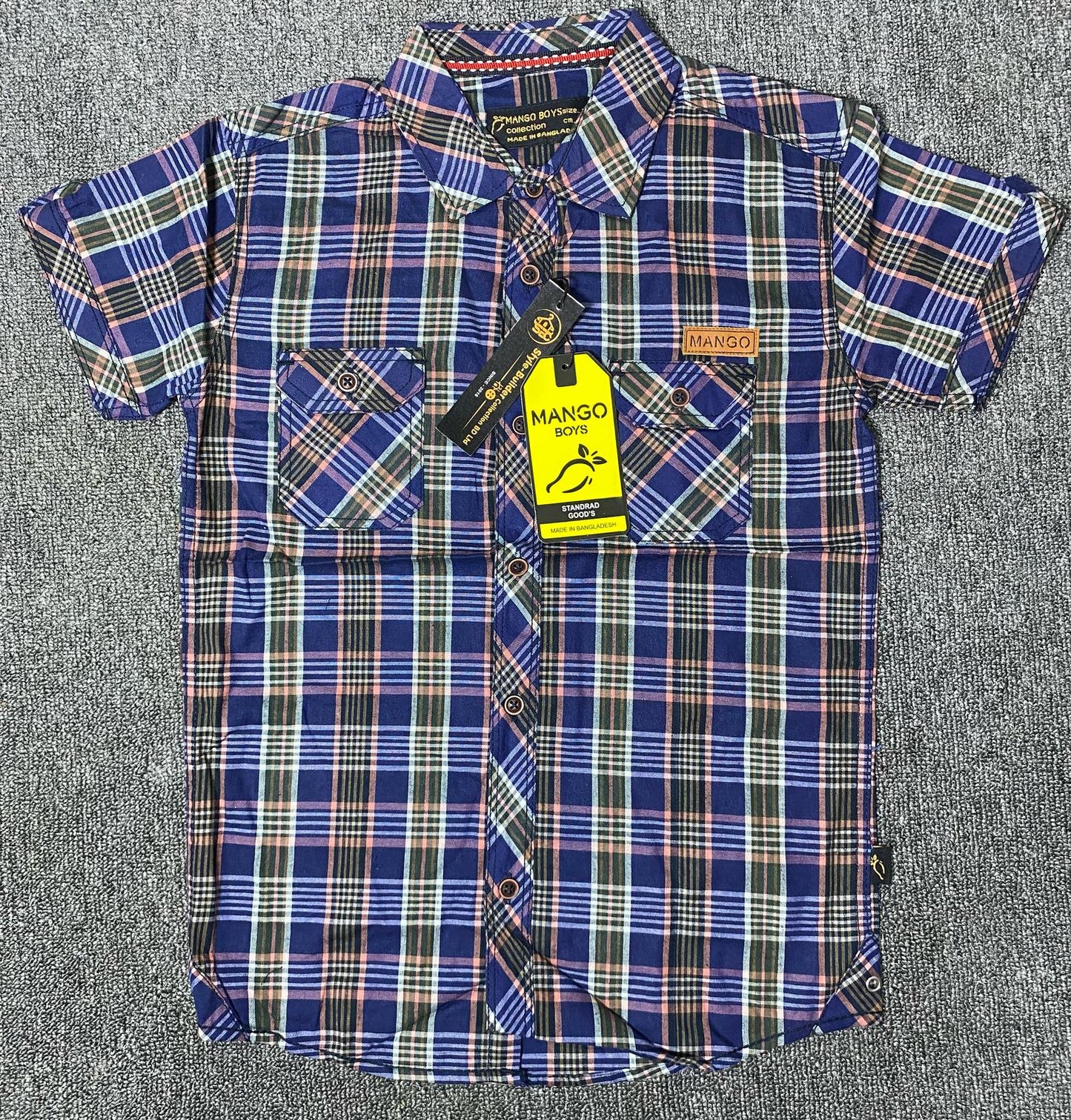 MANGO Brand Kiddies Bottoned Down Shirts