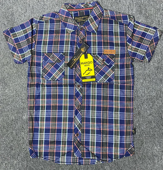 MANGO Brand Kiddies Bottoned Down Shirts