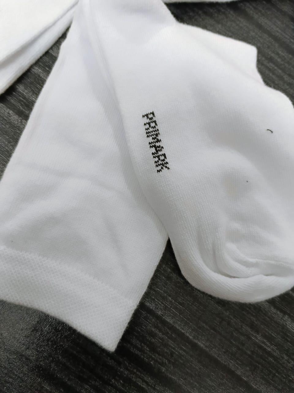 Primark 5in1 White Cotton Socks