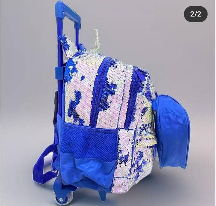 Glossy bird 14 inches 2in1 trolley set