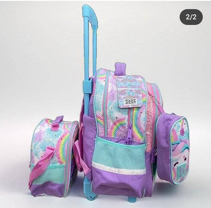 Glossy bird 17 inches 3in1 trolley set