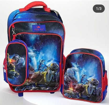 Glossy bird 17 inches 3in1 trolley set