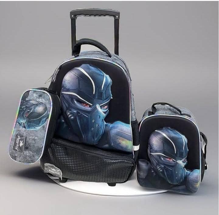 Glossy bird 17 inches 3in1 trolley set