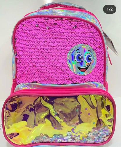 Glossy bird 12 inches Single back bag