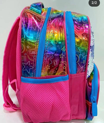 Glossy bird 12 inches Single back bag