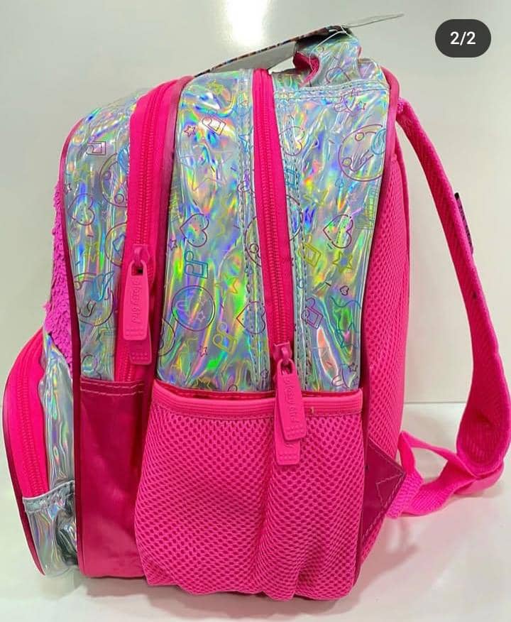 Glossy bird 12 inches Single back bag