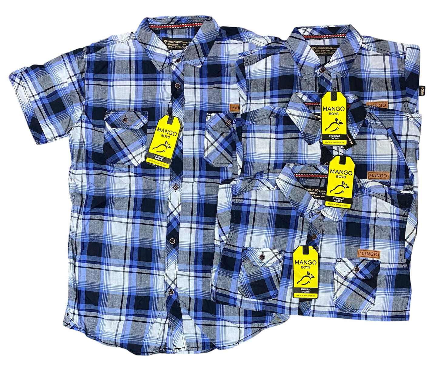 MANGO Brand Kiddies Buttoned Down Shirts