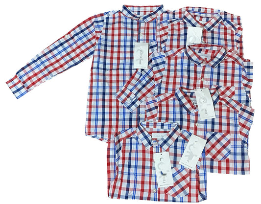 CALVIN KLEIN kiddies buttoned down shirts [Long sleeves]