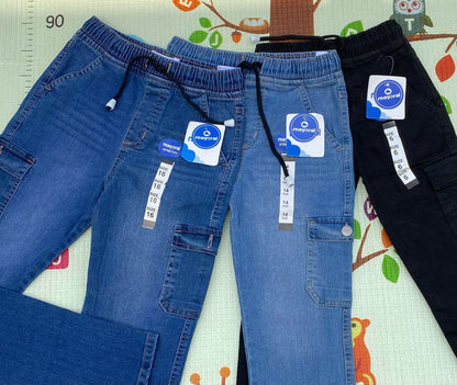 Mayoral Brand Combat Jean (Black and Blue)