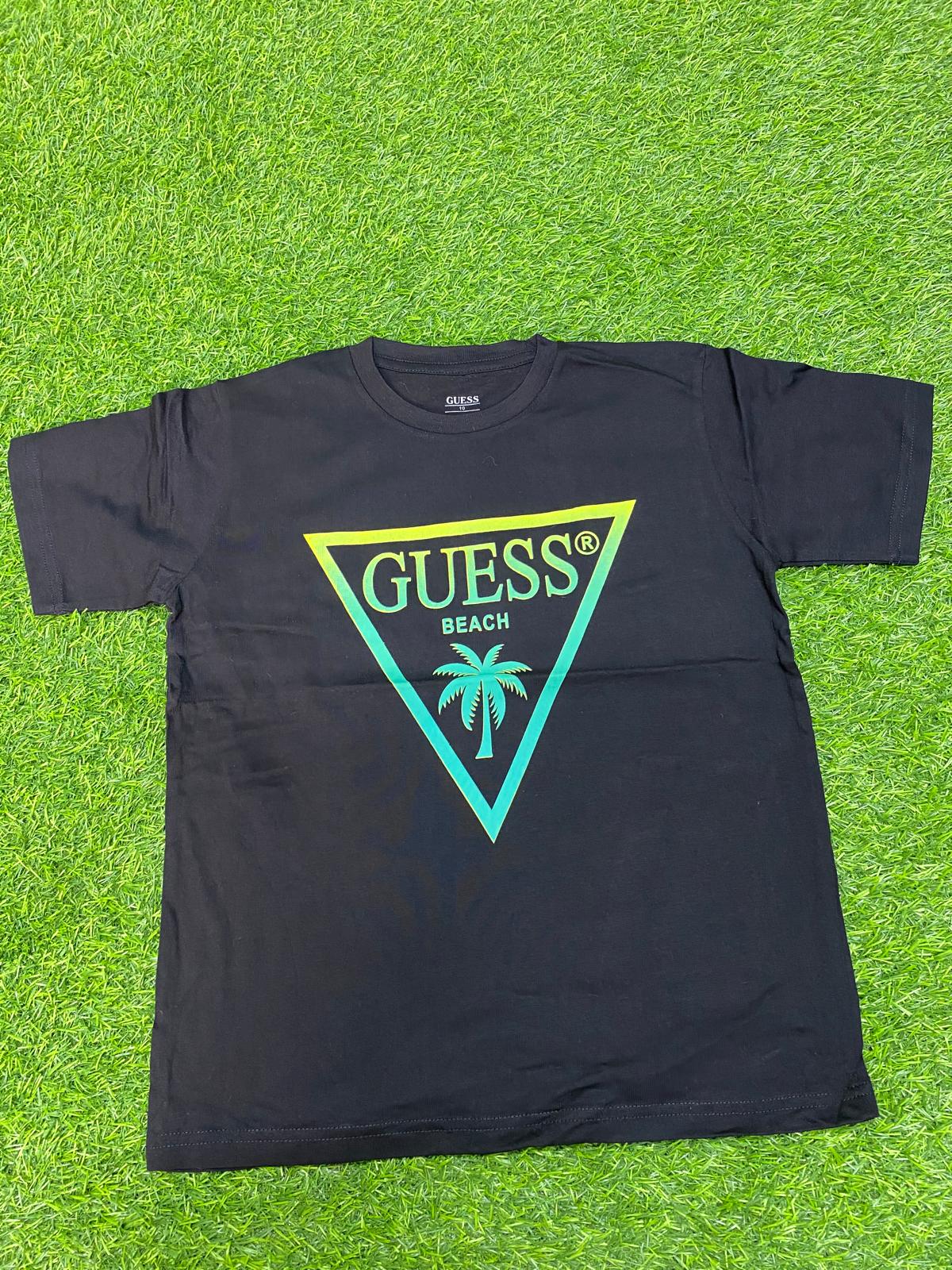 GUESS Brand Round Neck Polo