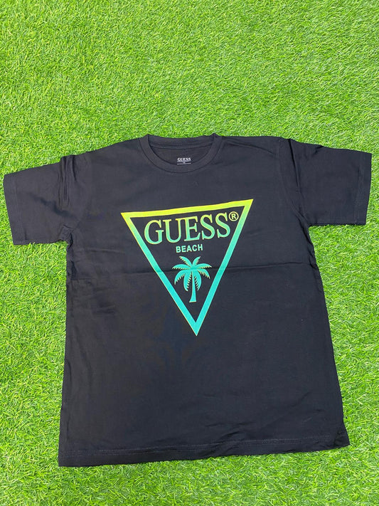 GUESS Brand Round Neck Polo