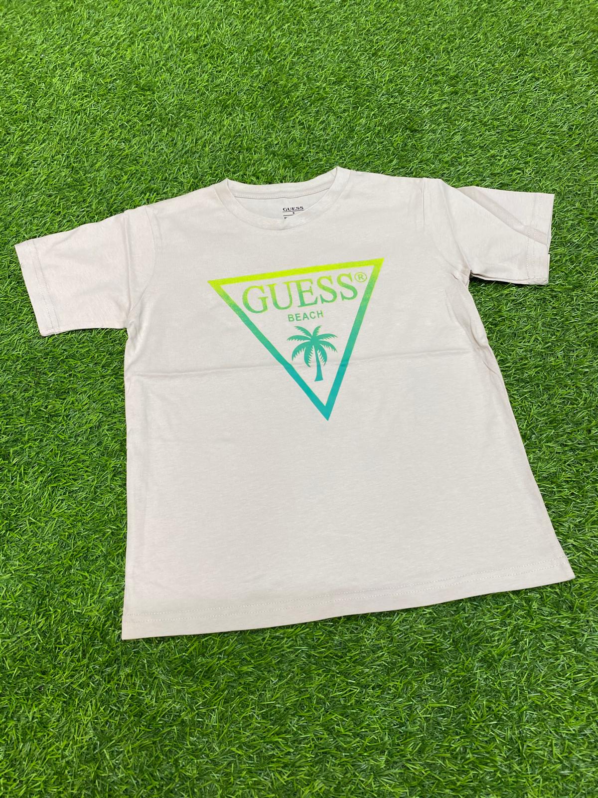 GUESS Brand Round Neck Polo