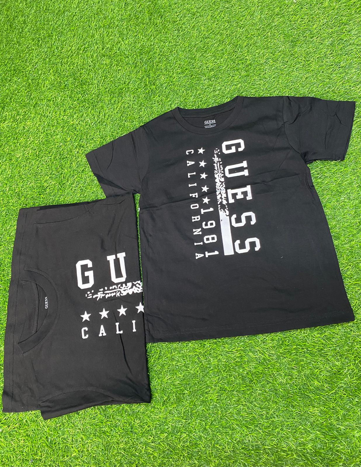 GUESS Brand Round Neck Polo