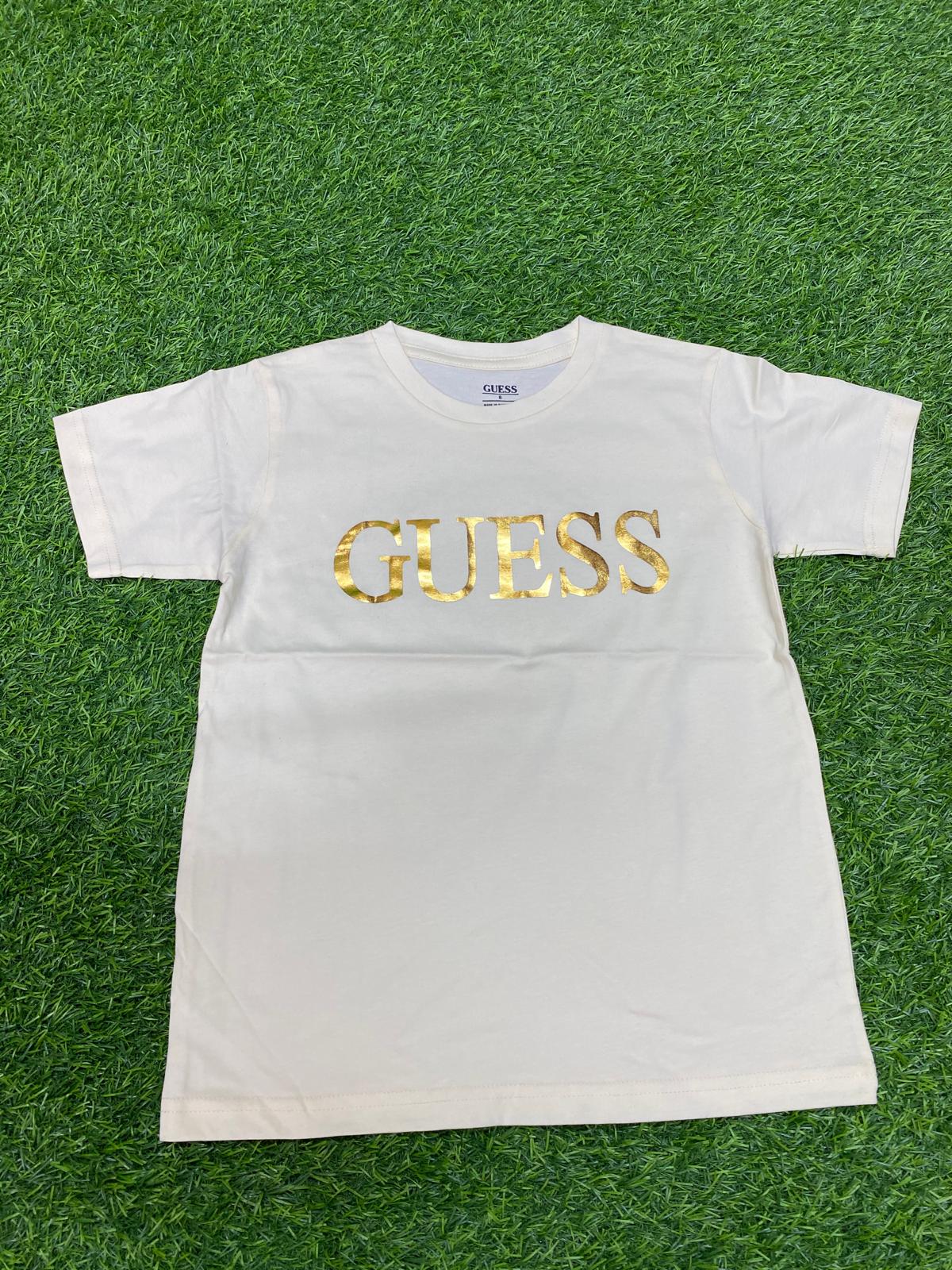 GUESS Brand Round Neck Polo