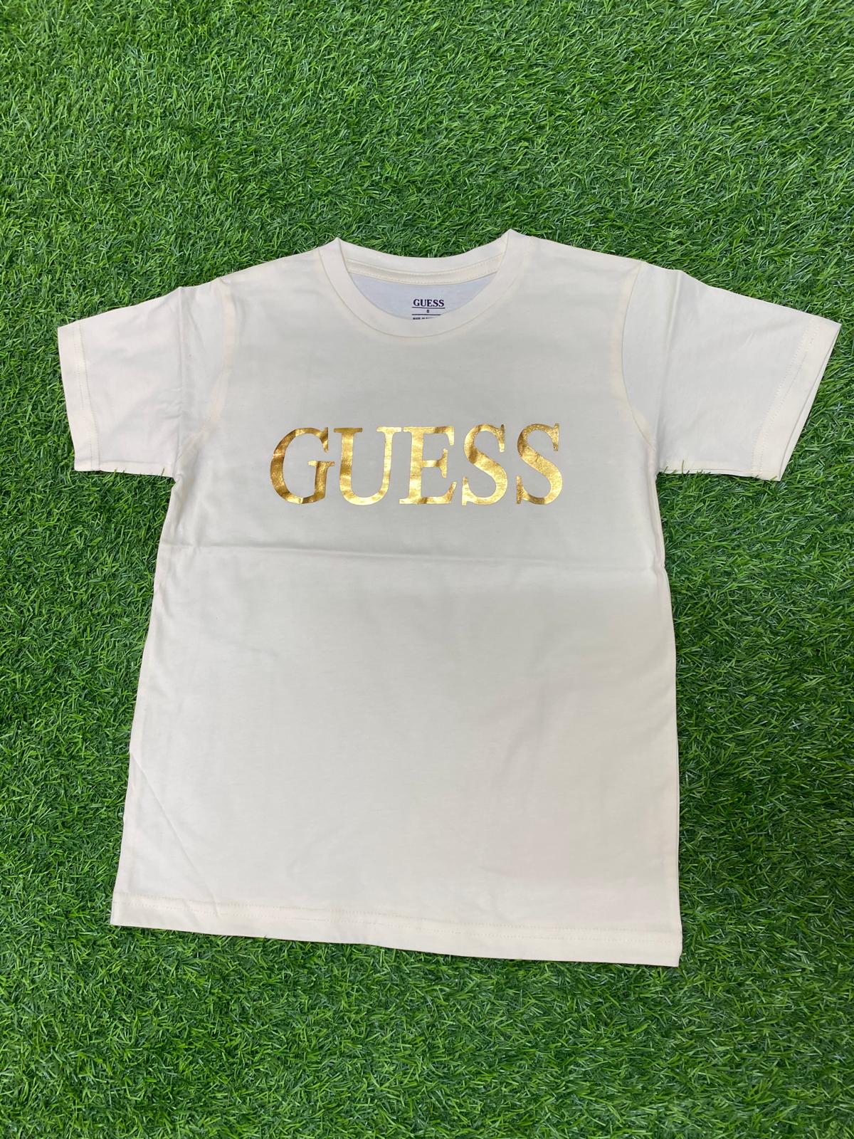 GUESS Brand Round Neck Polo