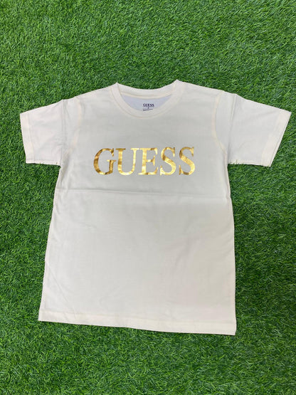 GUESS Brand Round Neck Polo
