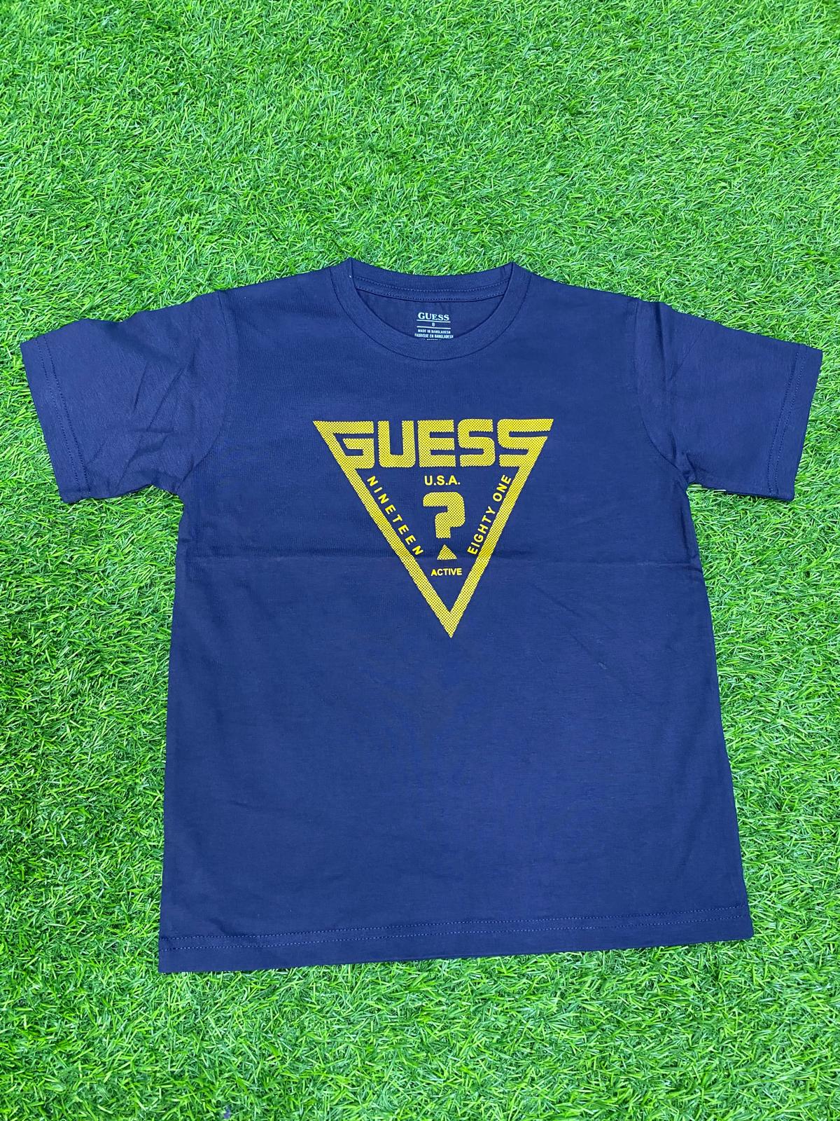 GUESS Brand Round Neck Polo