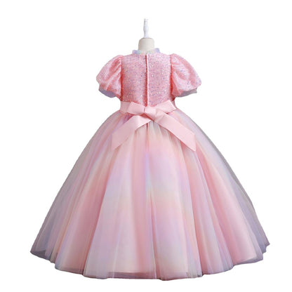 Princess kiddies sequence ball gown