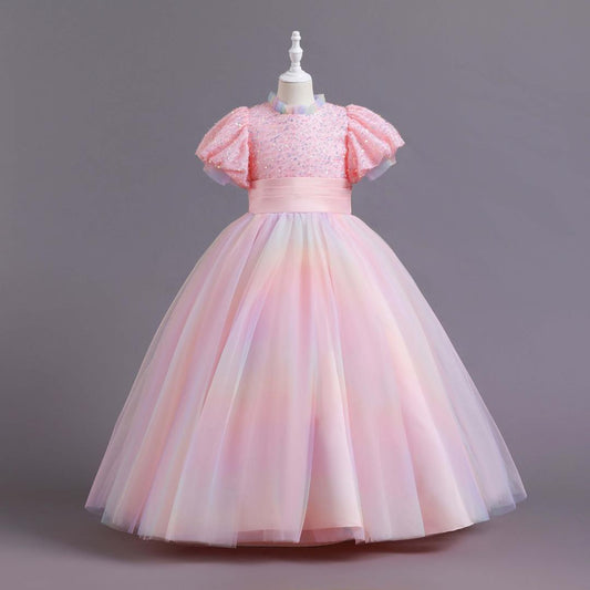Princess kiddies sequence ball gown